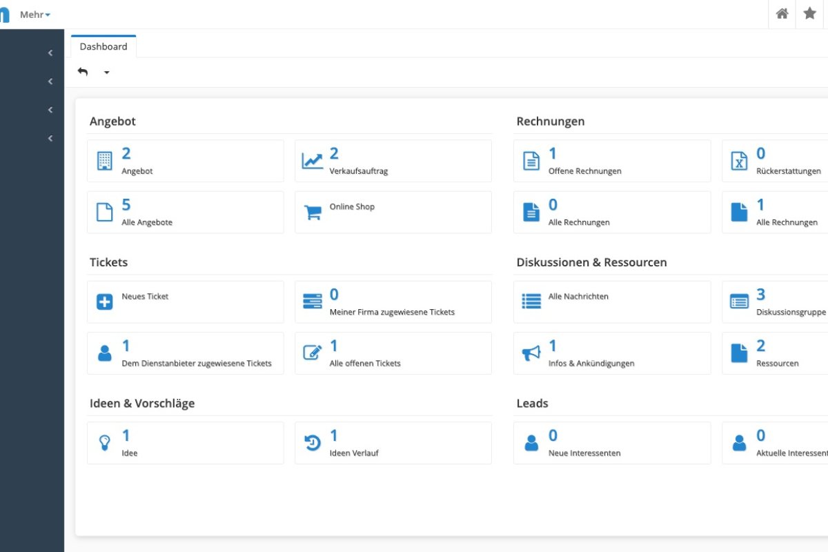 Kunden & Partner Portal Update v1.2